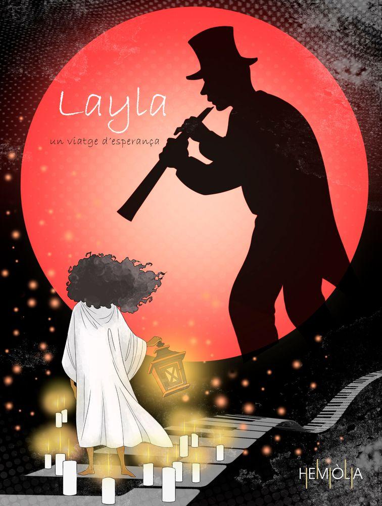 Poster de Layla, un viatge d'esperança